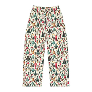 Cozy Christmas Lights Pajama Pants - Festive Sleepwear - Dipaliz - Pajamas