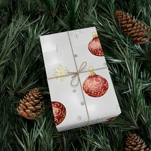 Ornament Gift Wrap Vintage Christmas Holiday Paper - Dipaliz - Wrapping