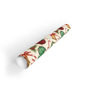 Painterly Holiday Magic Wrapping Paper Warm Festive Flair Dipaliz