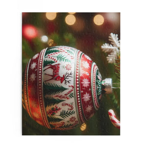 Festive Christmas Ornament Puzzles - Holiday Family Fun - Dipaliz - Puzzle