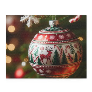Christmas Ornament Puzzles - Festive Family Fun - Dipaliz - 14’’ × 11’’ (252 Pcs) - Jigsaw