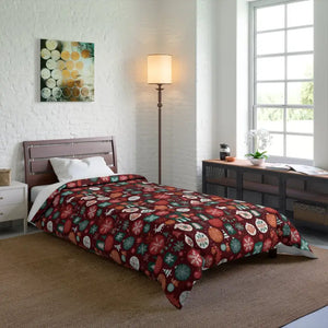 Home Decor - Christmas Ornaments Decorations Pattern Comforter - Dipaliz