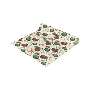 Cotton Twill Table Runner - Farmhouse Gingerbread Style - Dipaliz - Runners