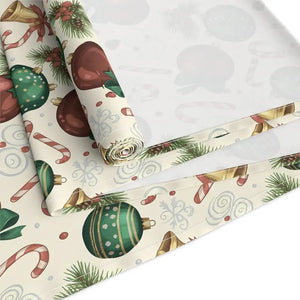 Cotton Twill Table Runner - Farmhouse Gingerbread Style - Dipaliz - Runners