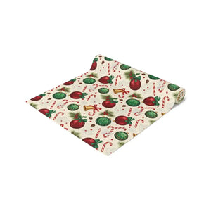 Cotton Twill Table Runner - Farmhouse Gingerbread Style - Dipaliz - Runners