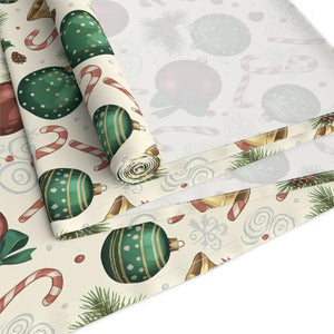 Cotton Twill Table Runner - Farmhouse Gingerbread Style - Dipaliz - Runners