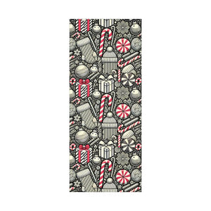Festive Candy Cane Gift Wrap Paper - Christmas Pattern - Dipaliz - Wrapping