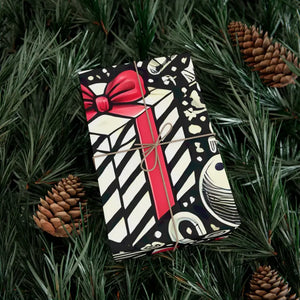 Festive Candy Cane Gift Wrap Paper Christmas Pattern - Dipaliz - 30’’ x 72’’ / Matte - Wrapping