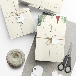 Baubles Gift Wrap - Festive Christmas Design - Dipaliz - Wrapping Paper