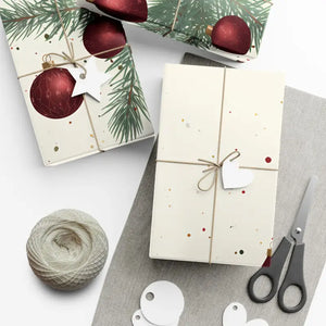 Baubles Gift Wrap - Festive Christmas Design - Dipaliz - Wrapping Paper