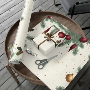 Baubles Gift Wrap - Festive Christmas Design - Dipaliz - Wrapping Paper