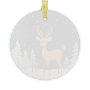 Reindeer Glass Ornaments – Festive Premium - Dipaliz - Holiday