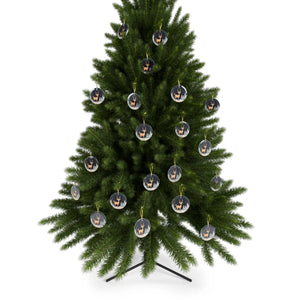 Reindeer Glass Ornaments – Festive Premium - Dipaliz - Holiday