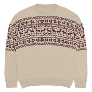 Knitted Crew Neck Sweater - Cozy Holiday Essential - Dipaliz - 2xs - Sweaters
