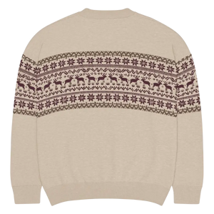 Knitted Crew Neck Sweater - Cozy Holiday Essential - Dipaliz - Sweaters