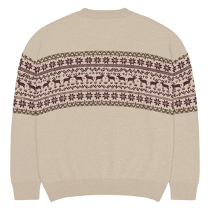 Knitted Crew Neck Sweater - Cozy Holiday Essential - Dipaliz - Sweaters