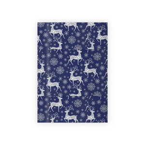 Deep Navy Wrapping Paper Satin Glow Fully Recyclable - Dipaliz