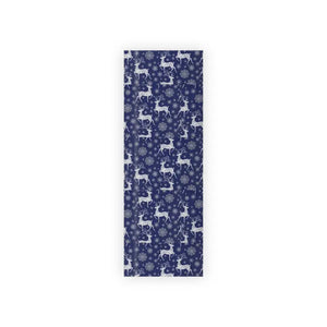 Deep Navy Wrapping Paper Satin Glow Fully Recyclable - Dipaliz - 28’’ x 79’’