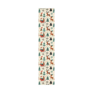 Vibrant Reindeer Gift Wrap - Christmas Matte Satin - Dipaliz - Wrapping Paper