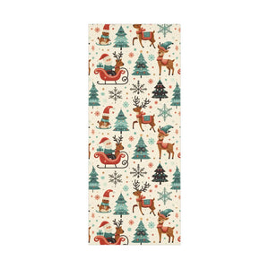 Vibrant Reindeer Gift Wrap - Christmas Matte Satin - Dipaliz - Wrapping Paper