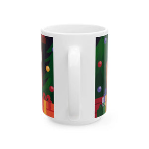 Jolly Santa Claus Christmas Ceramic Mug - Festive Holiday - Dipaliz - Mugs