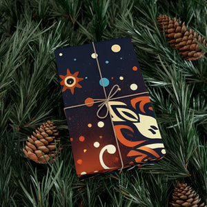 Festive Gift Wrap - Holiday Celebration Style - Dipaliz - 30’’ x 72’’ / Satin - Wrapping Paper