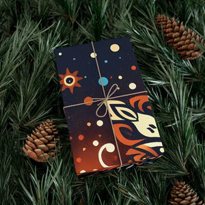 Festive Gift Wrap - Holiday Celebration Style - Dipaliz - Wrapping Paper