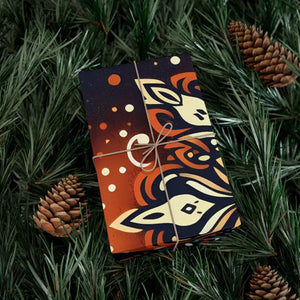 Festive Gift Wrap - Holiday Celebration Style - Dipaliz - Wrapping Paper