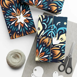 Festive Gift Wrap - Holiday Celebration Style - Dipaliz - Wrapping Paper