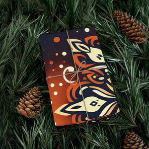 Festive Gift Wrap - Holiday Celebration Style - Dipaliz - Wrapping Paper