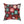 Polyester Square Pillow – Christmas Snowflakes - Dipaliz - Throw Pillows