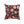 Polyester Square Pillow – Christmas Snowflakes - Dipaliz - Throw Pillows