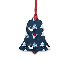 Christmas Snowman Wooden Ornaments – Solid Wood - Dipaliz - Holiday