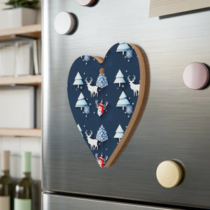 Christmas Snowman Wooden Ornaments – Solid Wood - Dipaliz - Holiday