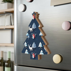 Christmas Snowman Wooden Ornaments – Solid Wood - Dipaliz - Holiday