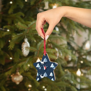 Christmas Snowman Wooden Ornaments – Solid Wood - Dipaliz - Holiday