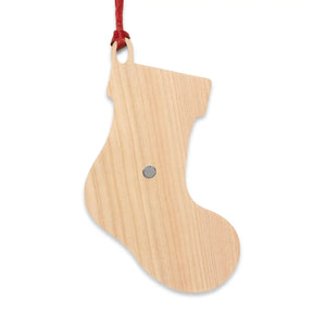 Christmas Snowman Wooden Ornaments – Solid Wood - Dipaliz - Holiday