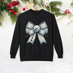 Cozy Midweight Softstyle Fleece Crewneck Snowman - Dipaliz - Sweatshirts