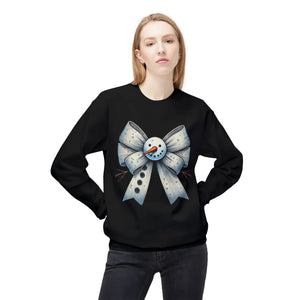 Cozy Midweight Softstyle Fleece Crewneck Snowman - Dipaliz - Sweatshirts