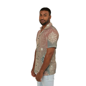 Festive Hawaiian Camp Shirt - Christmas Sparkle - Dipaliz - Shirts