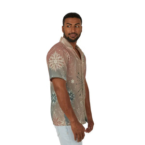 Festive Hawaiian Camp Shirt - Christmas Sparkle - Dipaliz - Shirts