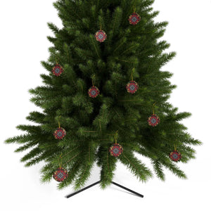 Christmas Star Ornaments – Durable Ceramic - Dipaliz - Holiday