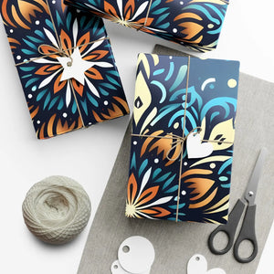 Festive Gift Wrap - Holiday Celebration Style - Dipaliz - Paper Products