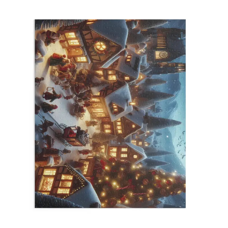 Christmas Town Puzzle: Festive Fun for Family & Friends - Puzzle