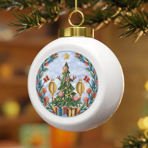 Dazzling Christmas Ball Ornament - Festive Touch - Dipaliz - Bells / Round / 2.5’’ × 3’’ - Holiday Ornaments