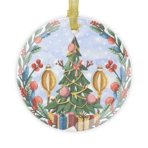 Home Decor - Glass Ornaments - Clear Christmas Tree - Dipaliz 50 Pcs / Round / one Size