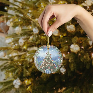 Clear Glass Christmas Tree Ornaments - Sparkling Holiday Magic - Dipaliz