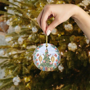 Home Decor - Glass Ornaments - Clear Christmas Tree - Dipaliz