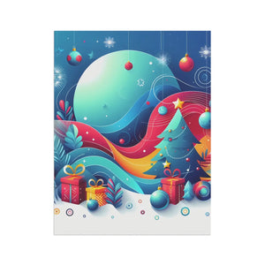 Christmas Tree Banner – Poly Poplin Canvas - Dipaliz - Flags & Windsocks