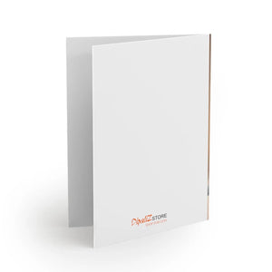 Sparkling Christmas Tree Greeting Cards - White Envelopes - Dipaliz - & Note